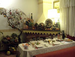 Sala con caminetto